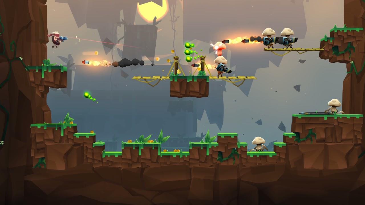 Screenshot of the video of Gun Fungus