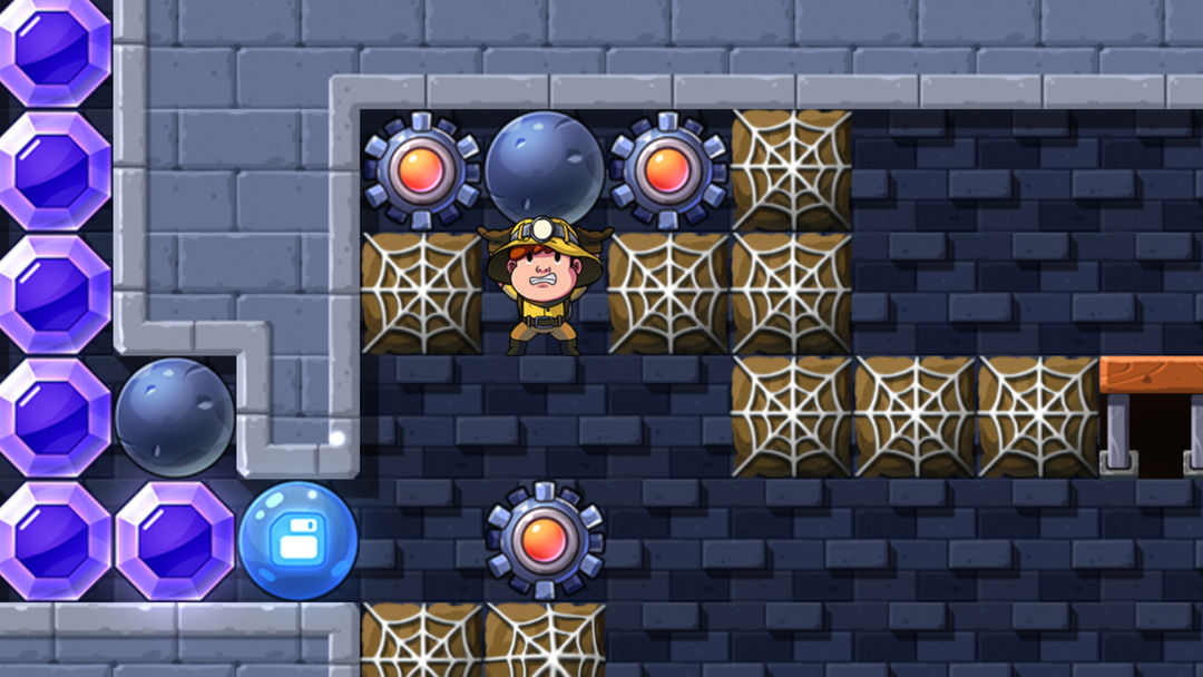 Screenshot of Diamond Quest 2: Lost Temple