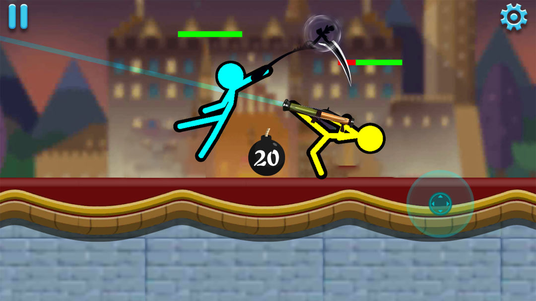Screenshot of Stickman Clash: Fighting Game