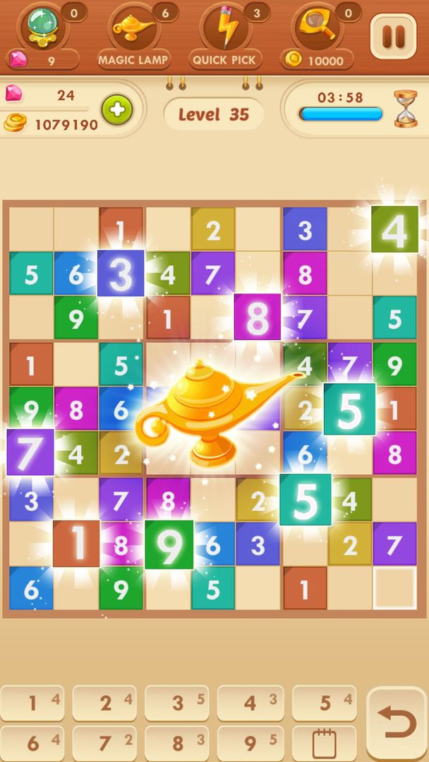 Screenshot of Sudoku Quest