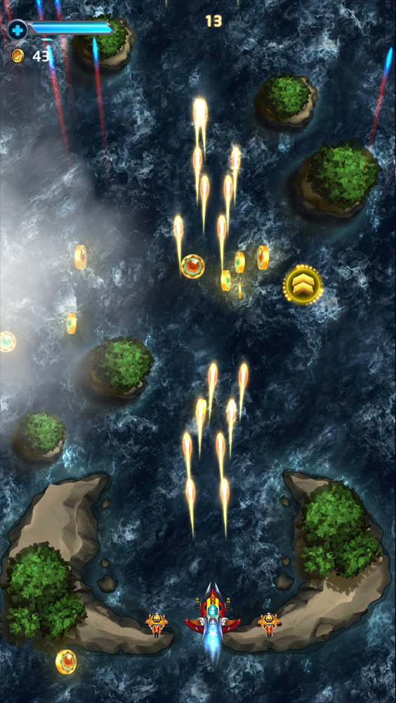 Air Combat: Shoot'em up 게임 스크린 샷