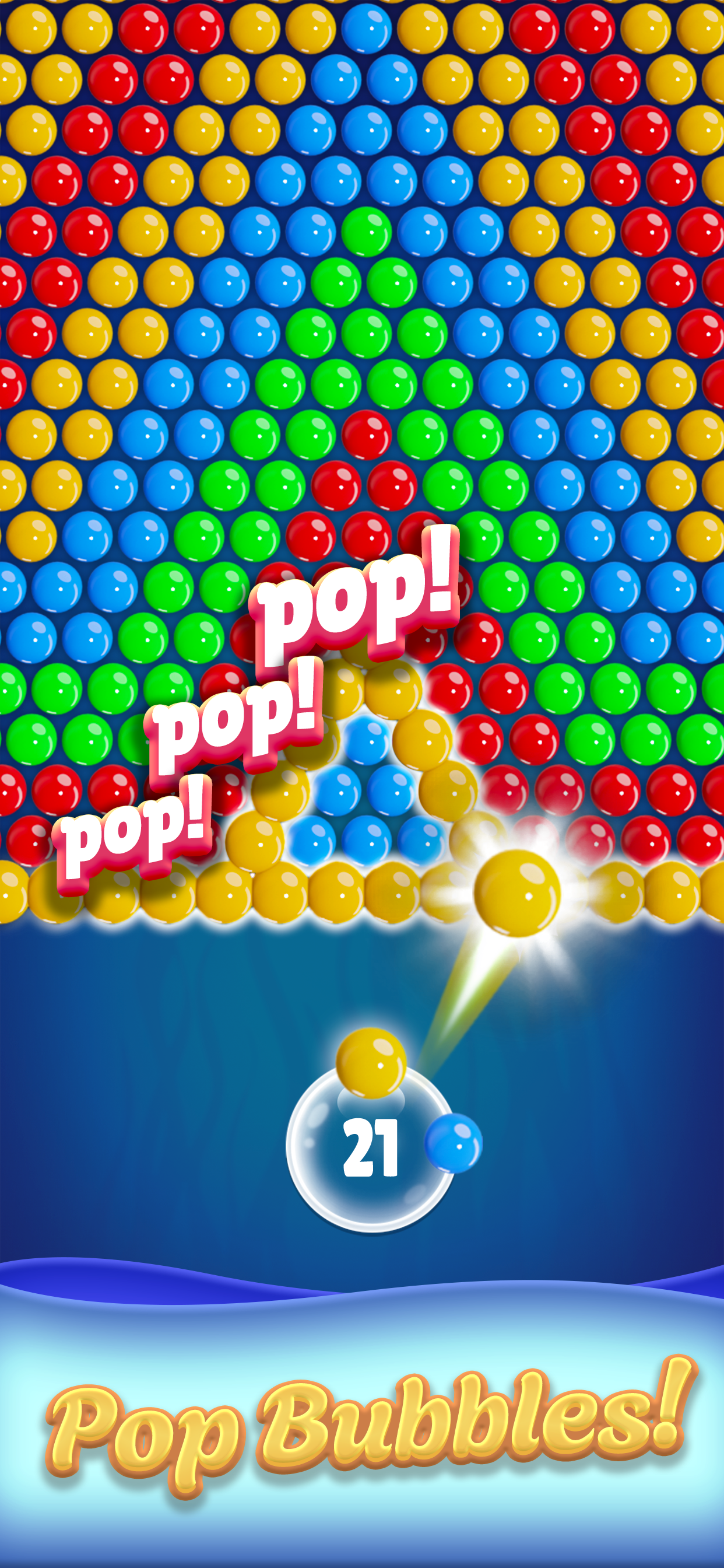 Bubble Paradise Game Screenshot