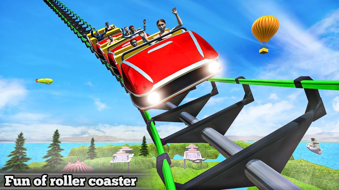 Roller Coaster 2018 Party 게임 스크린 샷
