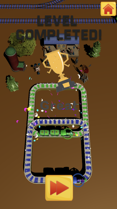 Choo-Choo Train Railroads Game Screenshot