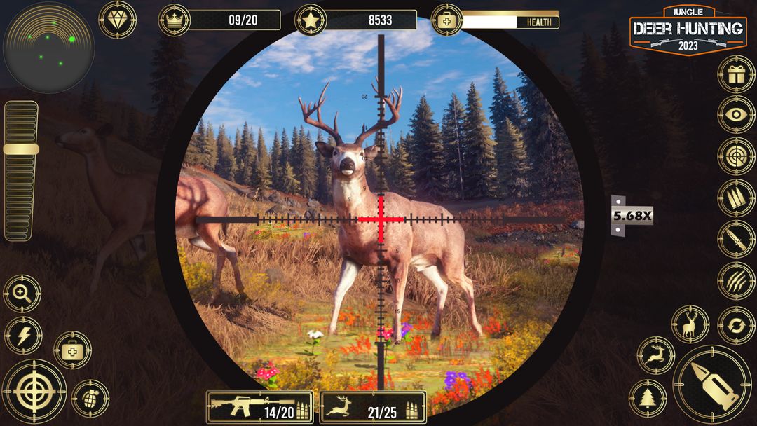 Jungle Deer Hunting Games 3D screenshot game