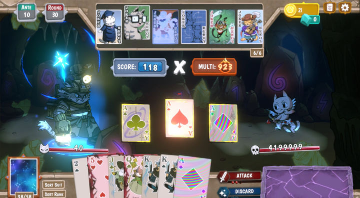 Pawker Game Screenshot