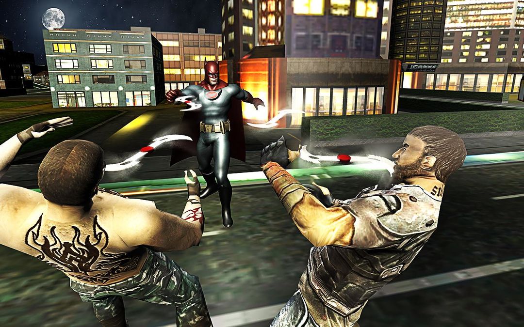 Screenshot of Bat Hero: Super Legend Battle - Flying Superhero
