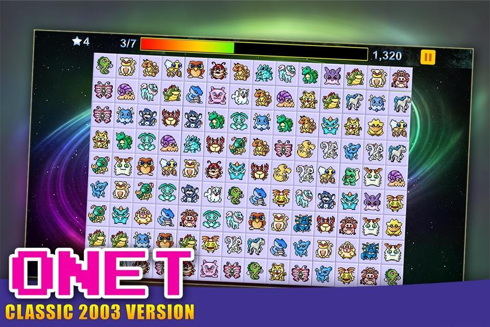 Onet Connect Monsters Game Screenshot