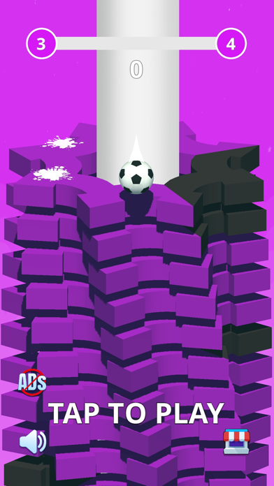 Pure Smash Tower: 3D Ball Game Game Screenshot