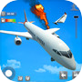 Icon of Airplane Crash : Plane Flight