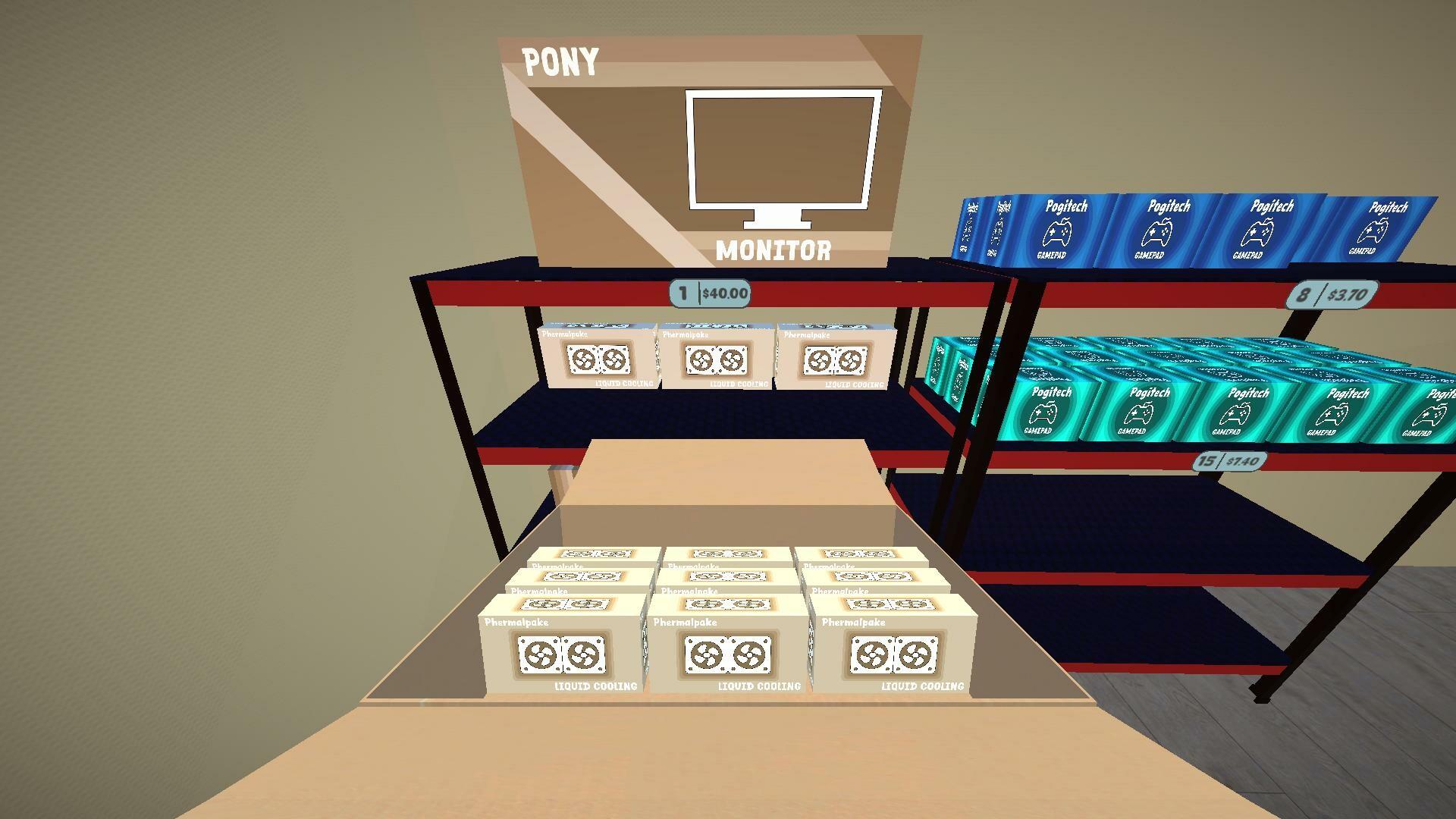 Screenshot of Tech Shop Simulator