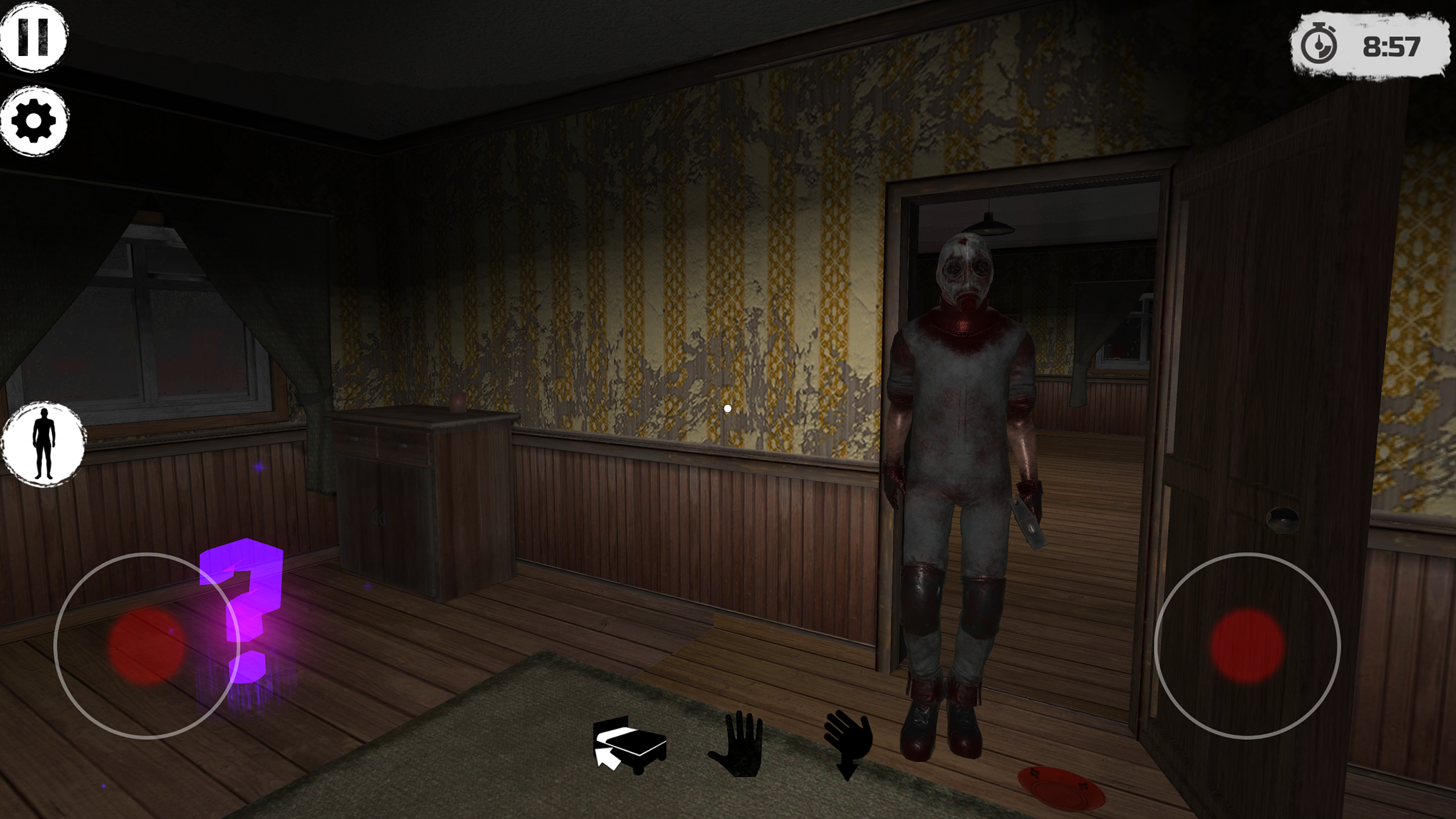Deserted House Horror Game Game Screenshot