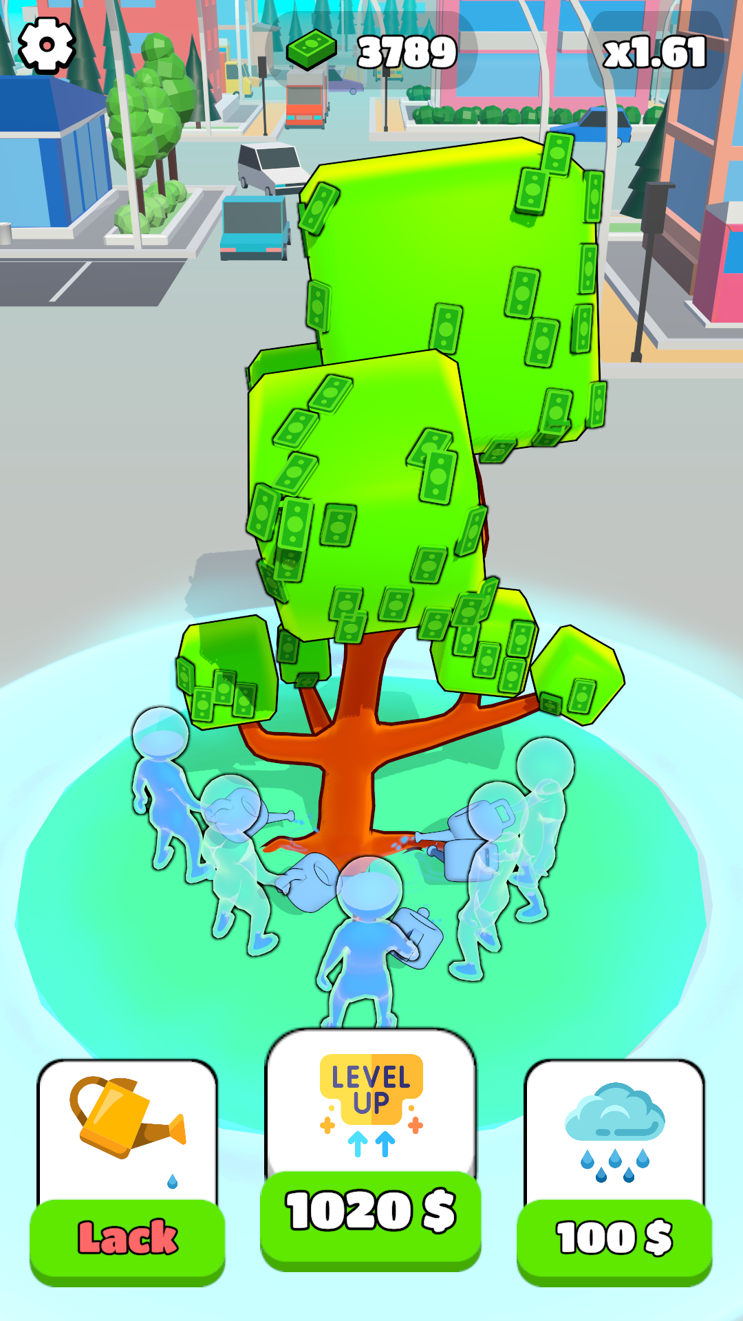 Growing trees Game Screenshot