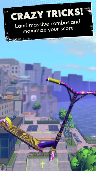 Touchgrind Scooter ภาพหน้าจอเกม