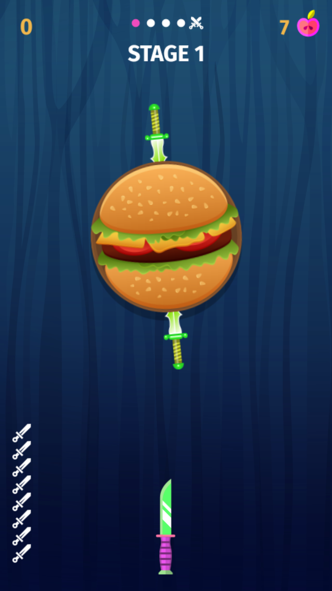 Knives Of Glory Game Screenshot