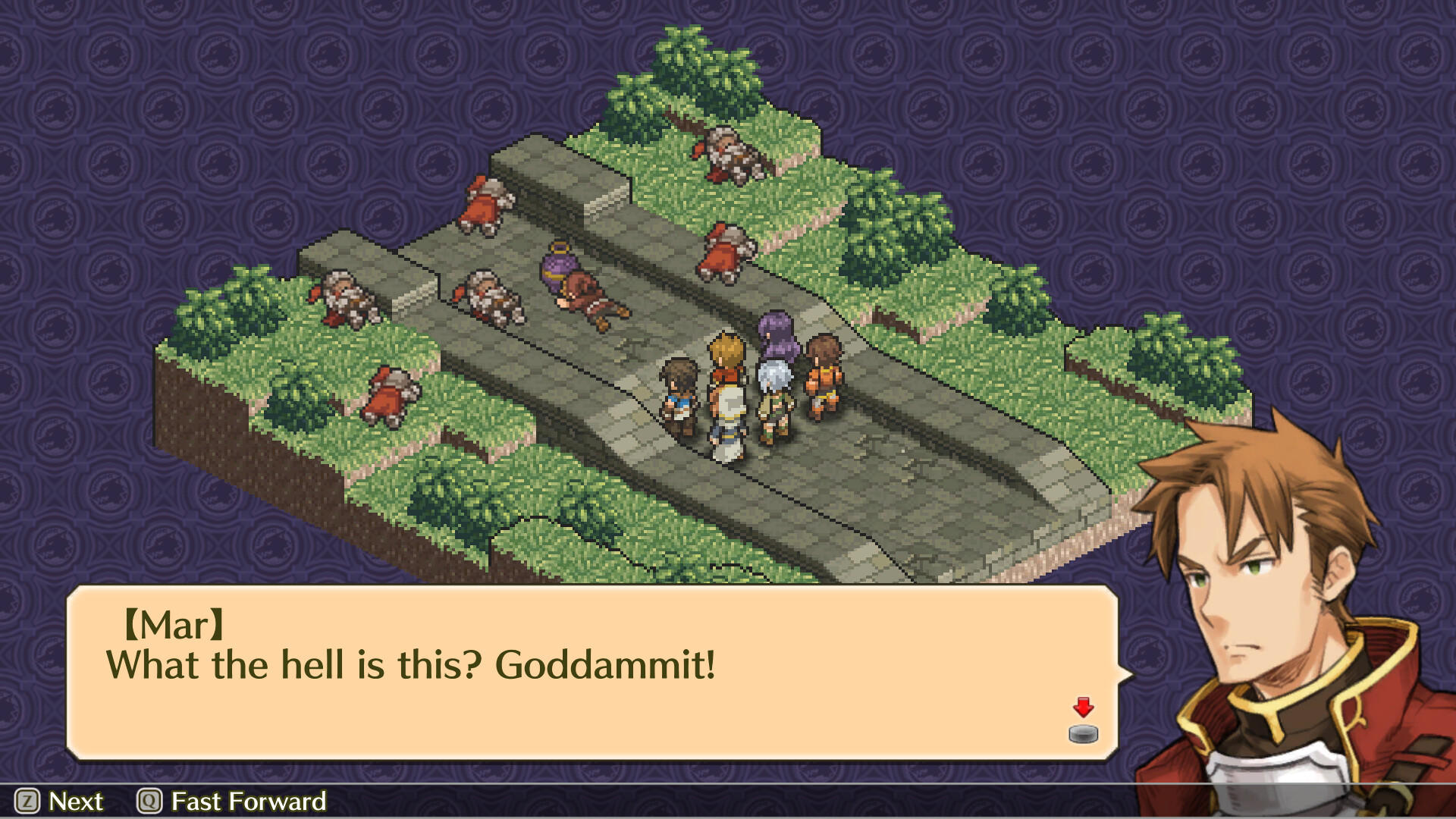 Mercenaries Saga 3 -Gray Wolves of War- Game Screenshot