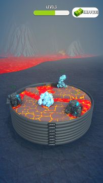 Captura de Tela do Jogo Merge Master: Melt Monsters