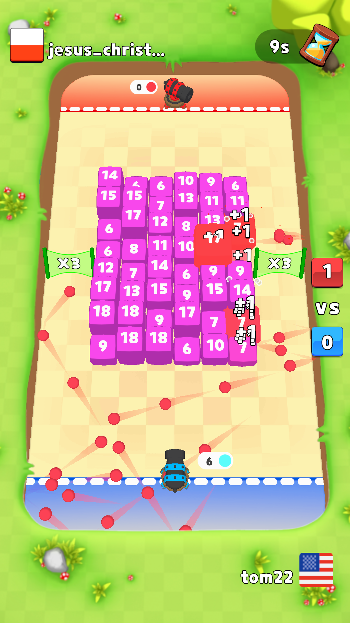 PinBall Wars - Brick Breaker Game Screenshot