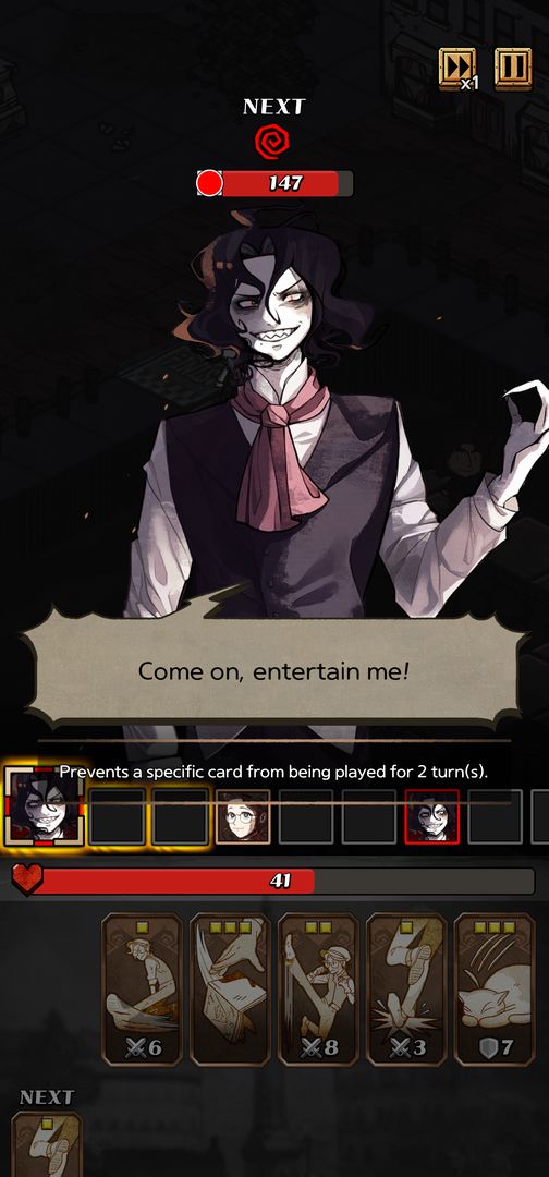Hyde & Seek:Card Battle Story screenshot game