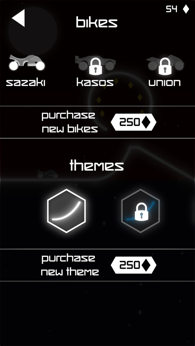 Screenshot of Neon Rider