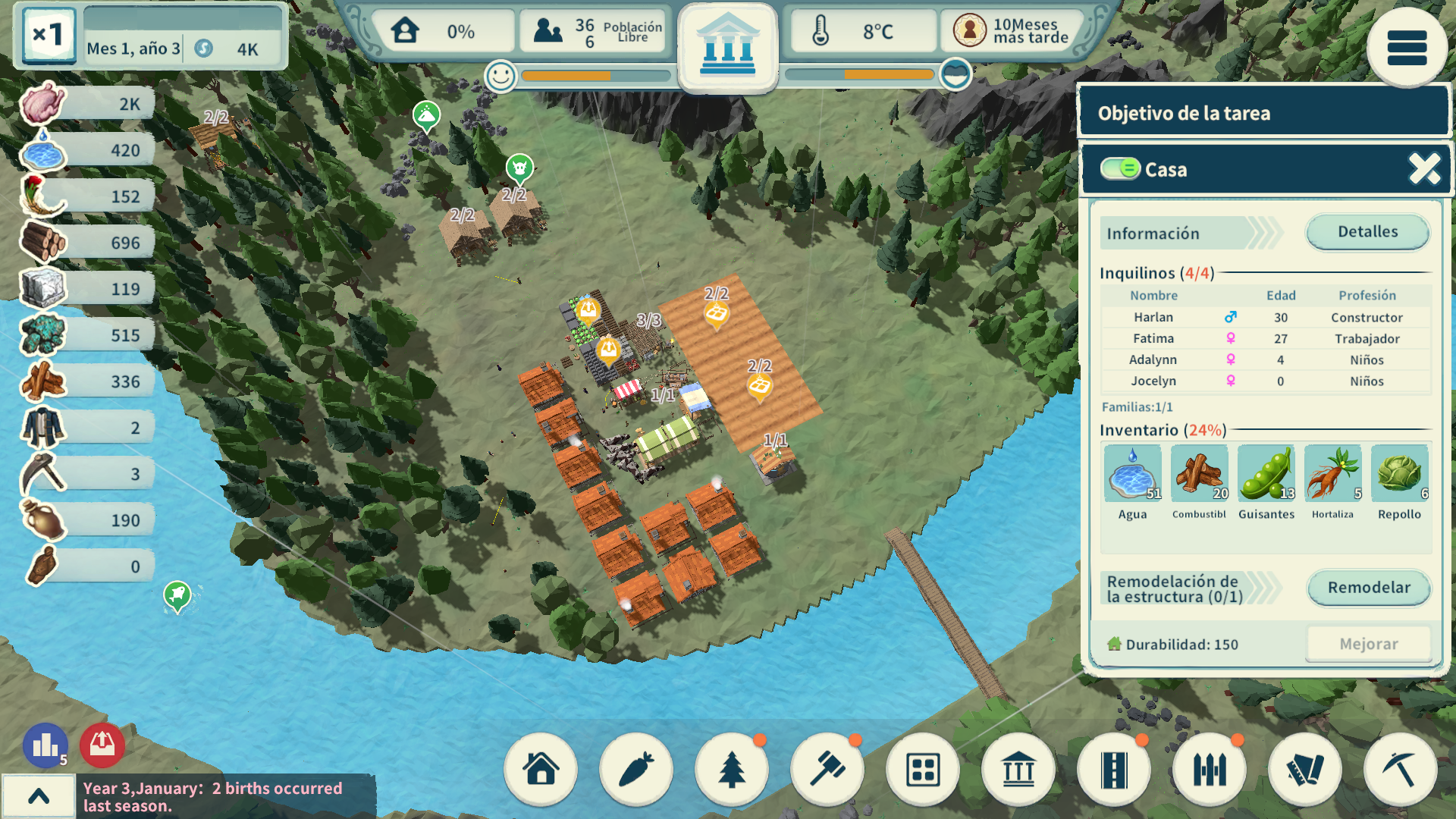 Screenshot 1 of Settlement Survival 1.0.57