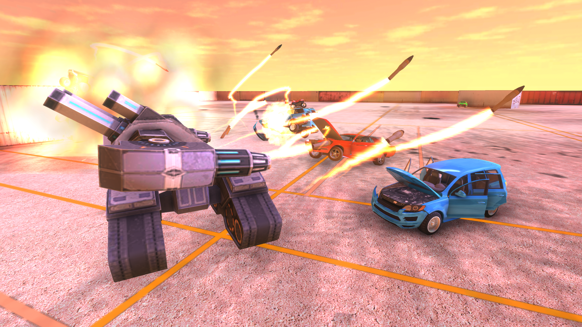 Demolition Derby Royale 게임 스크린샷