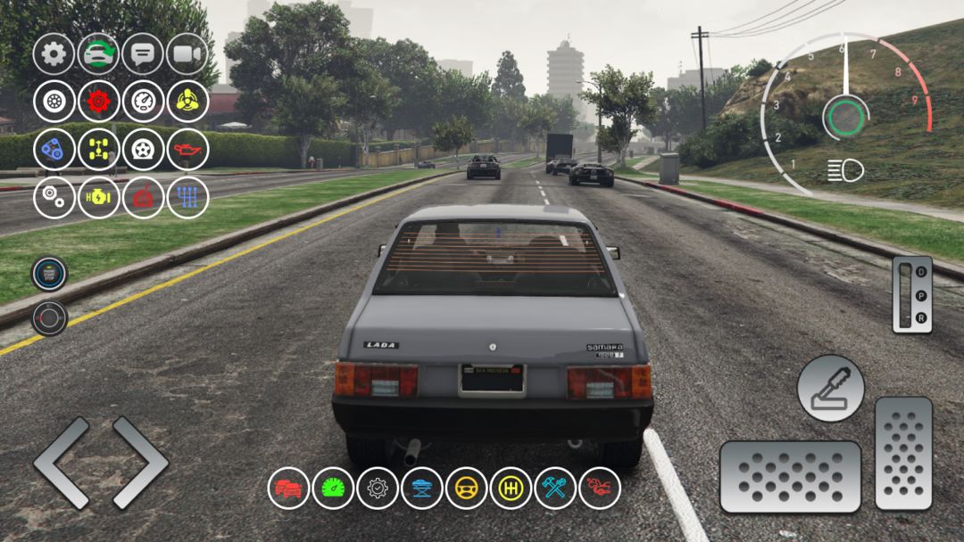 Lada Russian Driving Simulator ภาพหน้าจอเกม