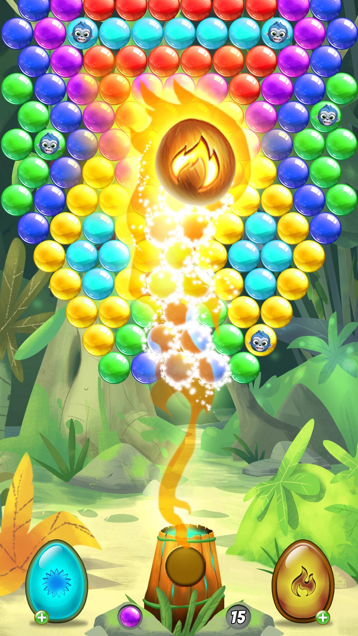 Captura de Tela do Jogo Monkey Bobble