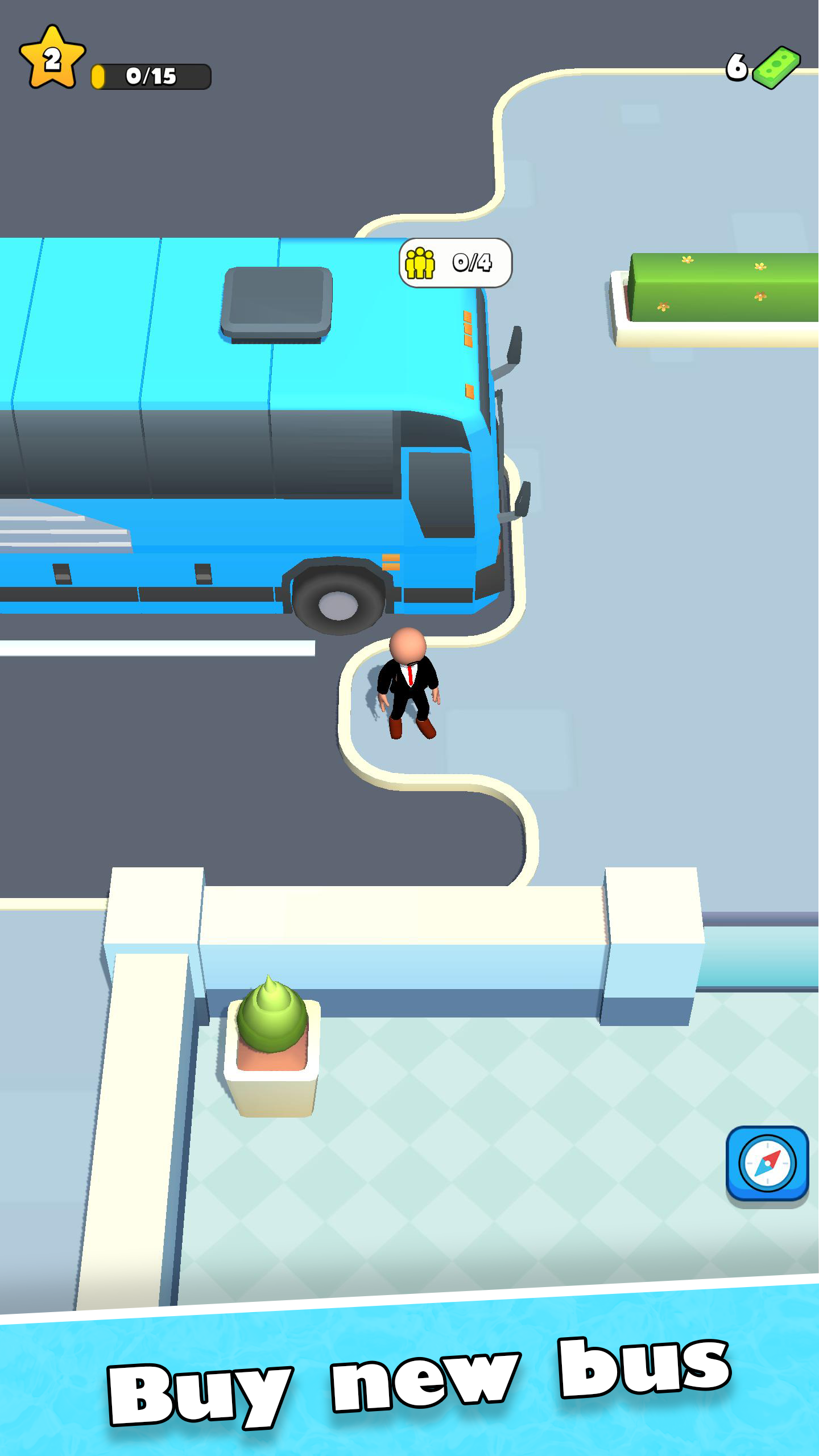 Cuplikan Layar Game Bus Terminal Manager