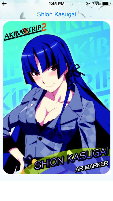 Screenshot of AR Cards for Akiba's Trip