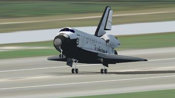 F-Sim Space Shuttle Game Screenshot