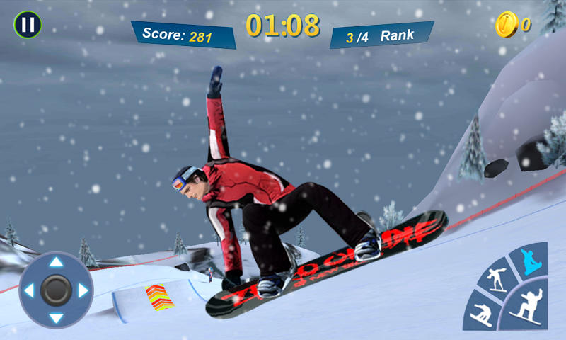 Snowboard Master 3D Game Screenshot