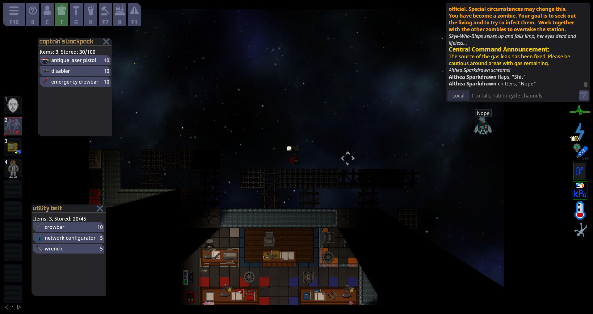 Space Station Multiverse 게임 스크린 샷