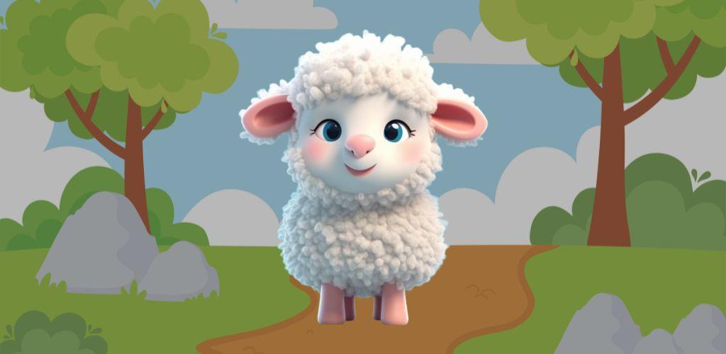 Screenshot of the video of Lamb Farm