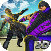 ហ្គេមប្រយុទ្ធ Ninja - Kung Fu Fight Master Battle