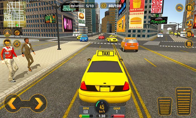 Screenshot 1 of Gioco di taxi di città 1.4