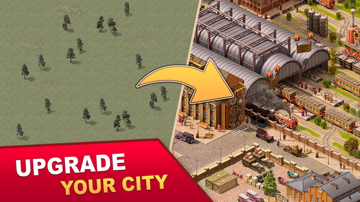 Screenshot 1 of Steam City: Town building game 1.0.442