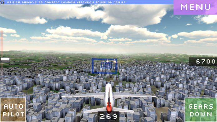 Flight World Simulator Game Screenshot
