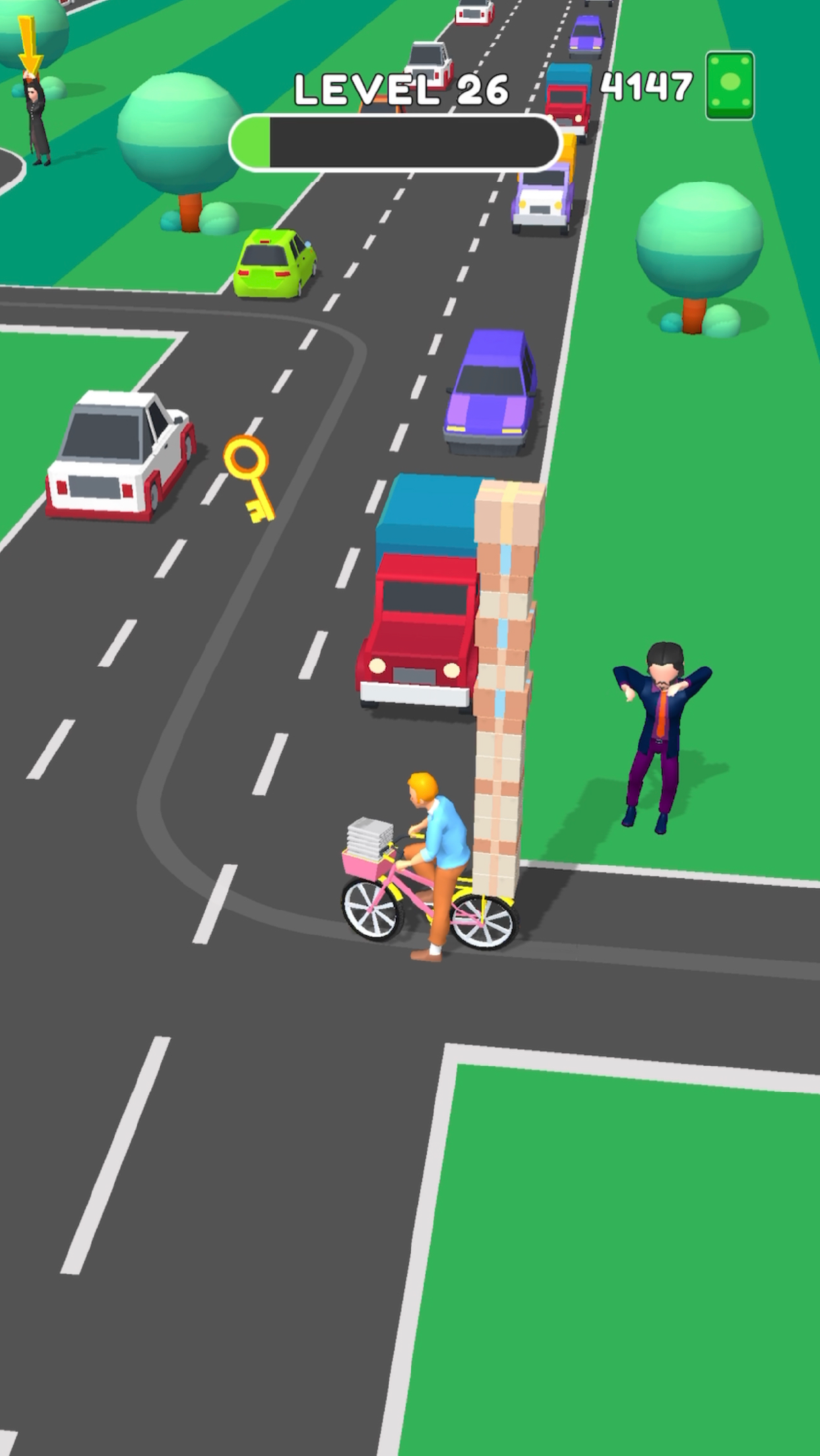 Paper Delivery Boy screenshot game