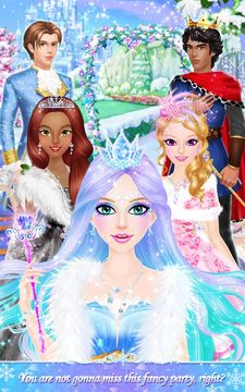 Princess Salon: Frozen Party 게임 스크린샷