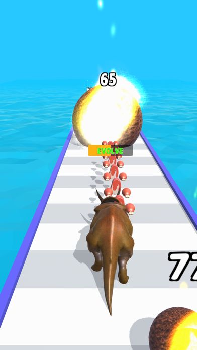 Dino Run 3D screenshot game