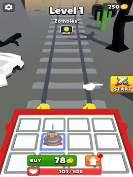 MergeGunsZombieDefenseSurvival Game Screenshot