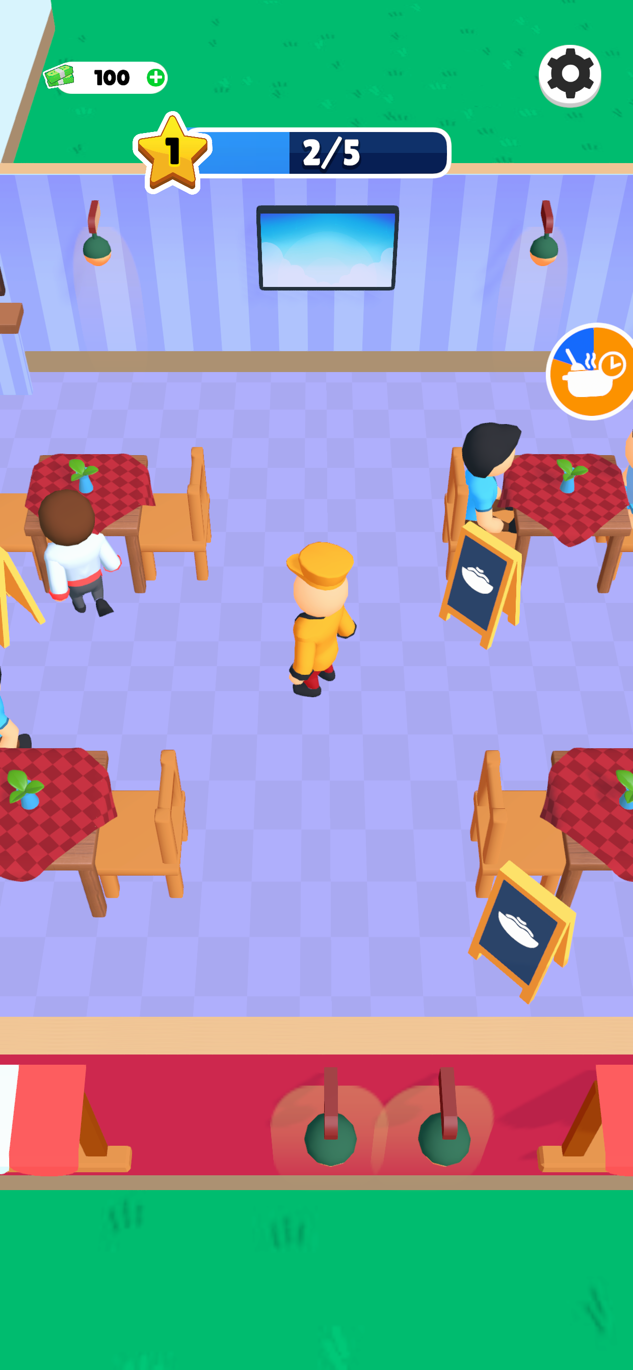 Captura de Tela do Jogo My Dream Restaurant