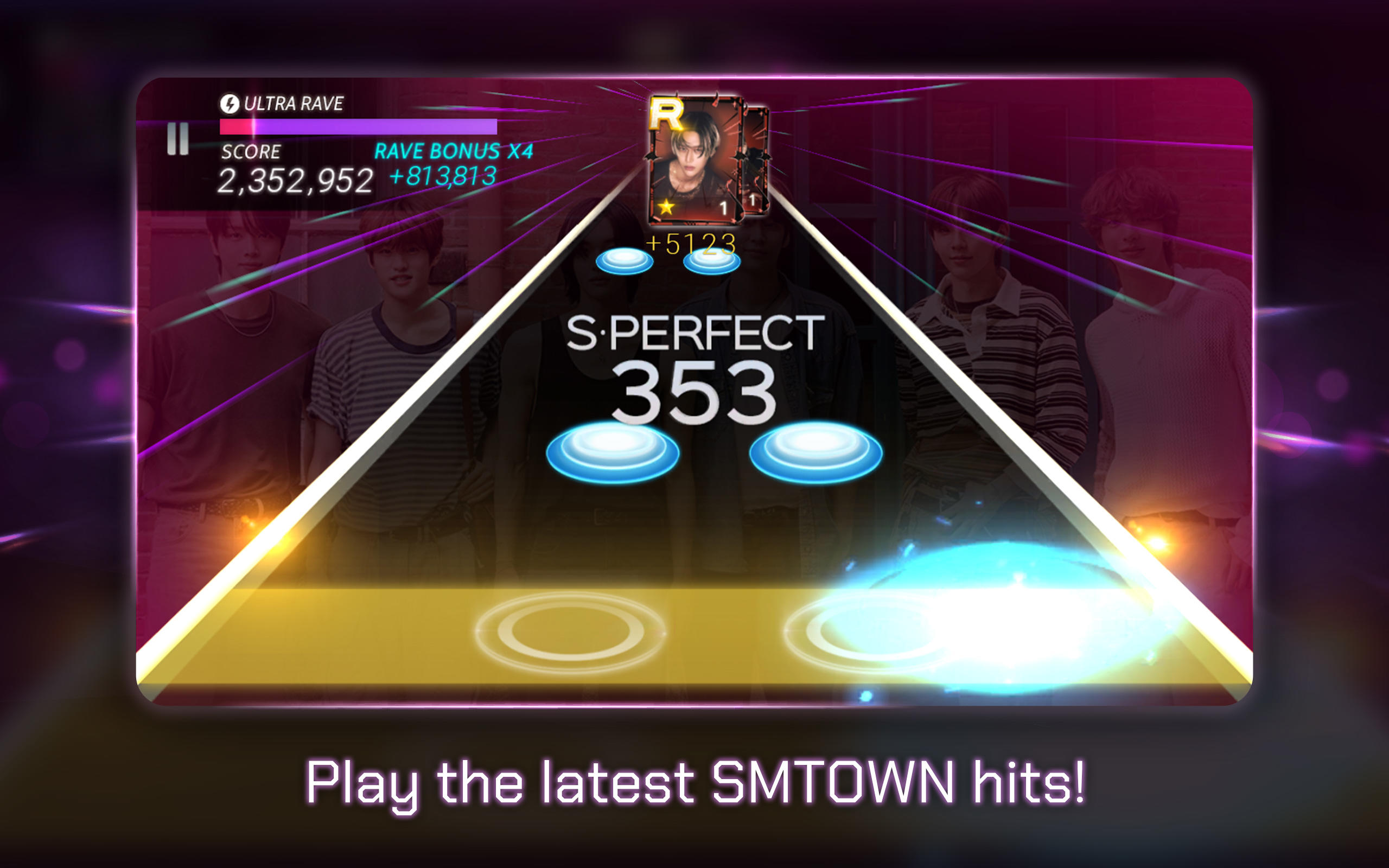 SUPERSTAR SMTOWN Game Screenshot