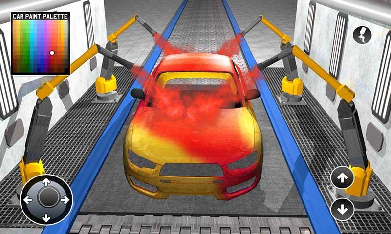 跑車製造商工廠：汽車汽車技工遊戲遊戲截圖