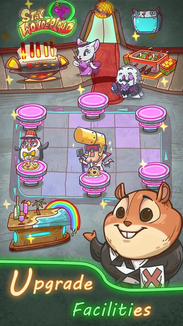 X Club Sim: Idle Animals Party screenshot game