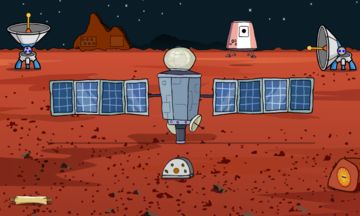 Jolly Boy Escape From Mars Game Screenshot
