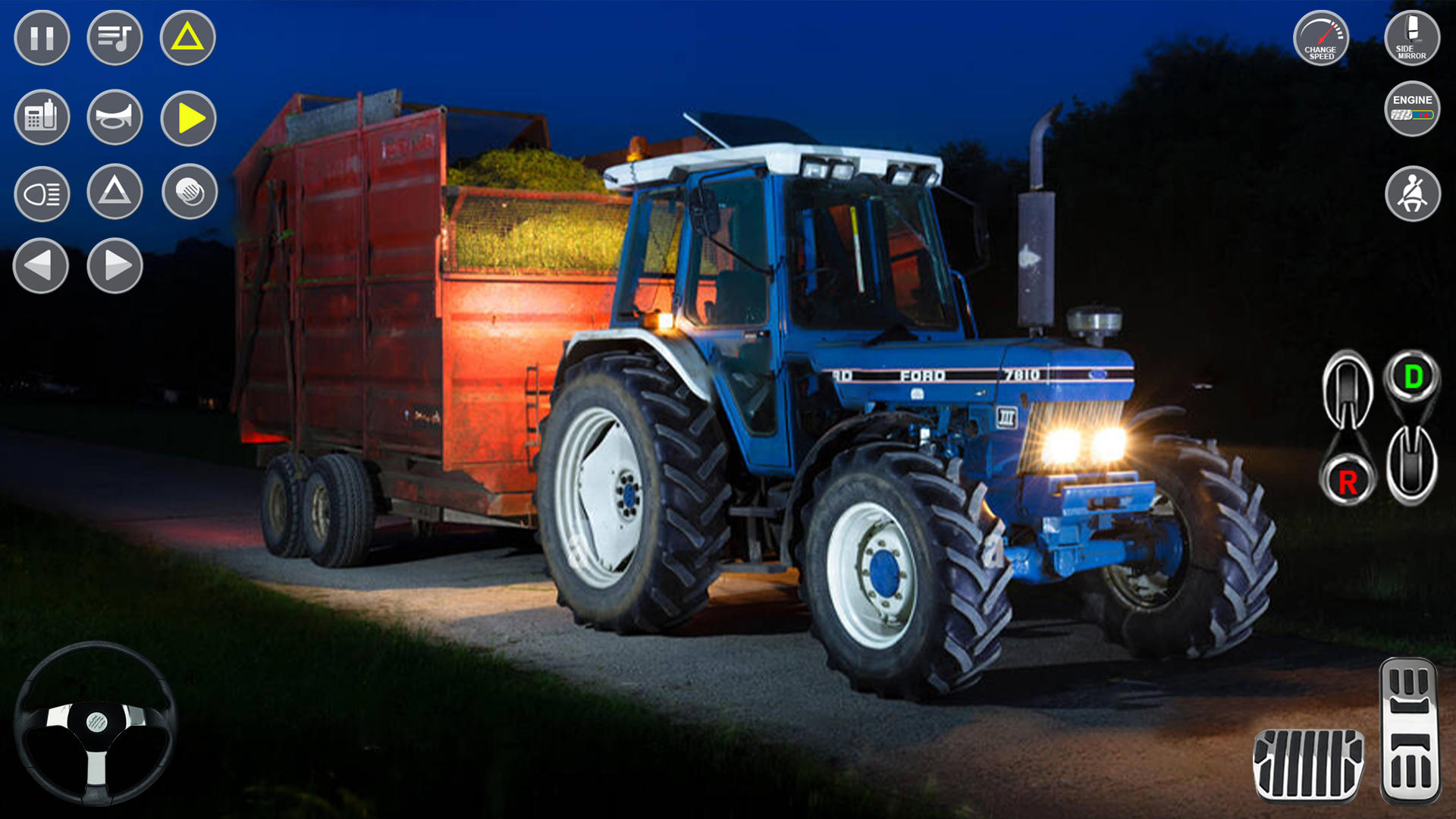 US Tractor Driving Games 3D Game Screenshot