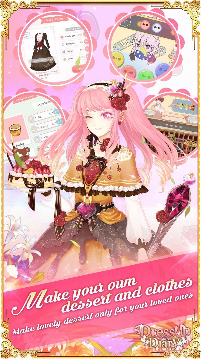 Dress Up Diary: True Love ภาพหน้าจอเกม