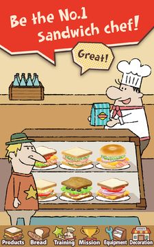Happy Sandwich Cafe ภาพหน้าจอเกม